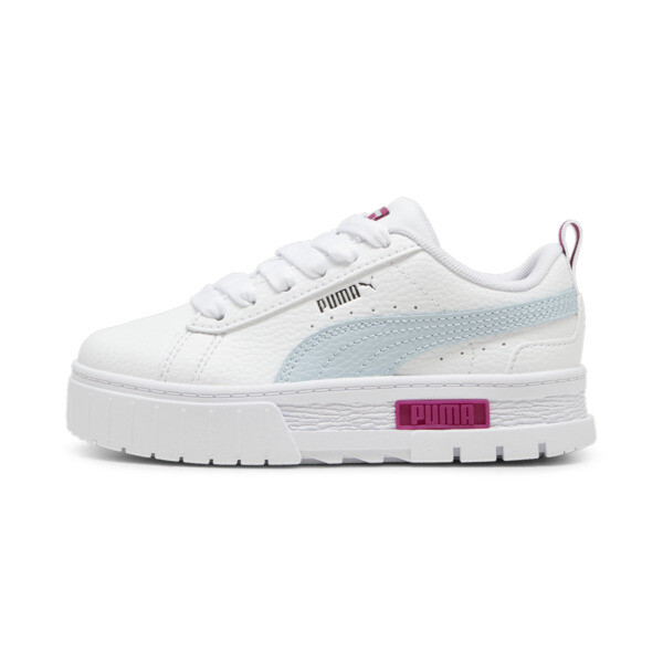 Zapatillas Mayze infantiles de cuero white PUMA