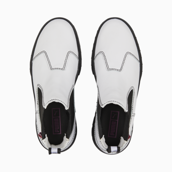 Mayze Pop Chelsea Boot Women, Puma White-Puma Black, large-ZAF