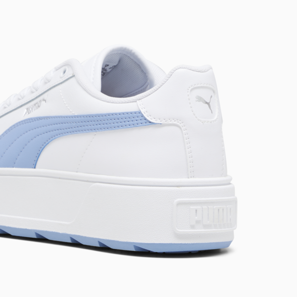Karmen L Trainers Women, PUMA White-Blissful Blue, large-ZAF