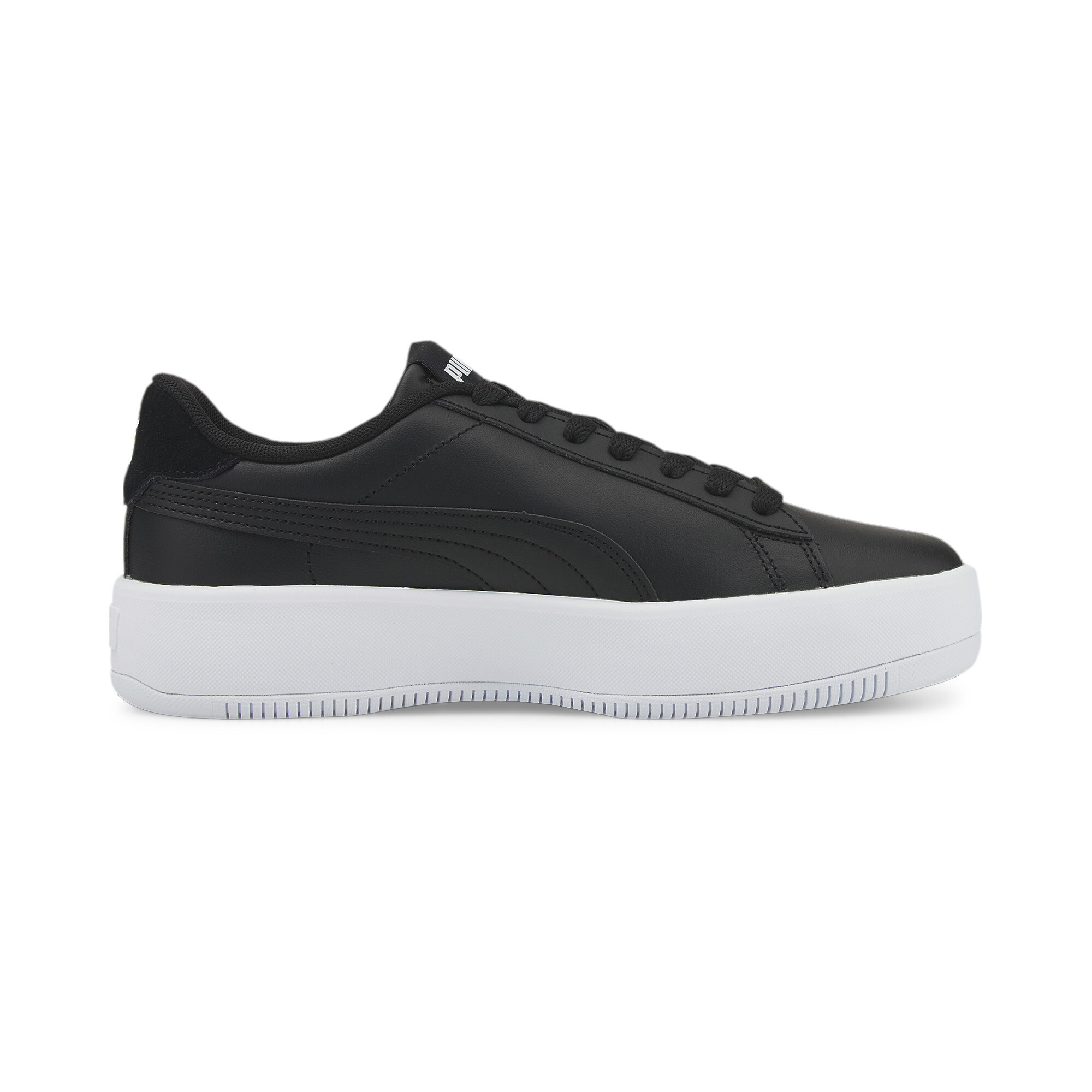 PUMA Lily Platform Laced Trainers Sports Shoes Low Top Lace Up Womens ...