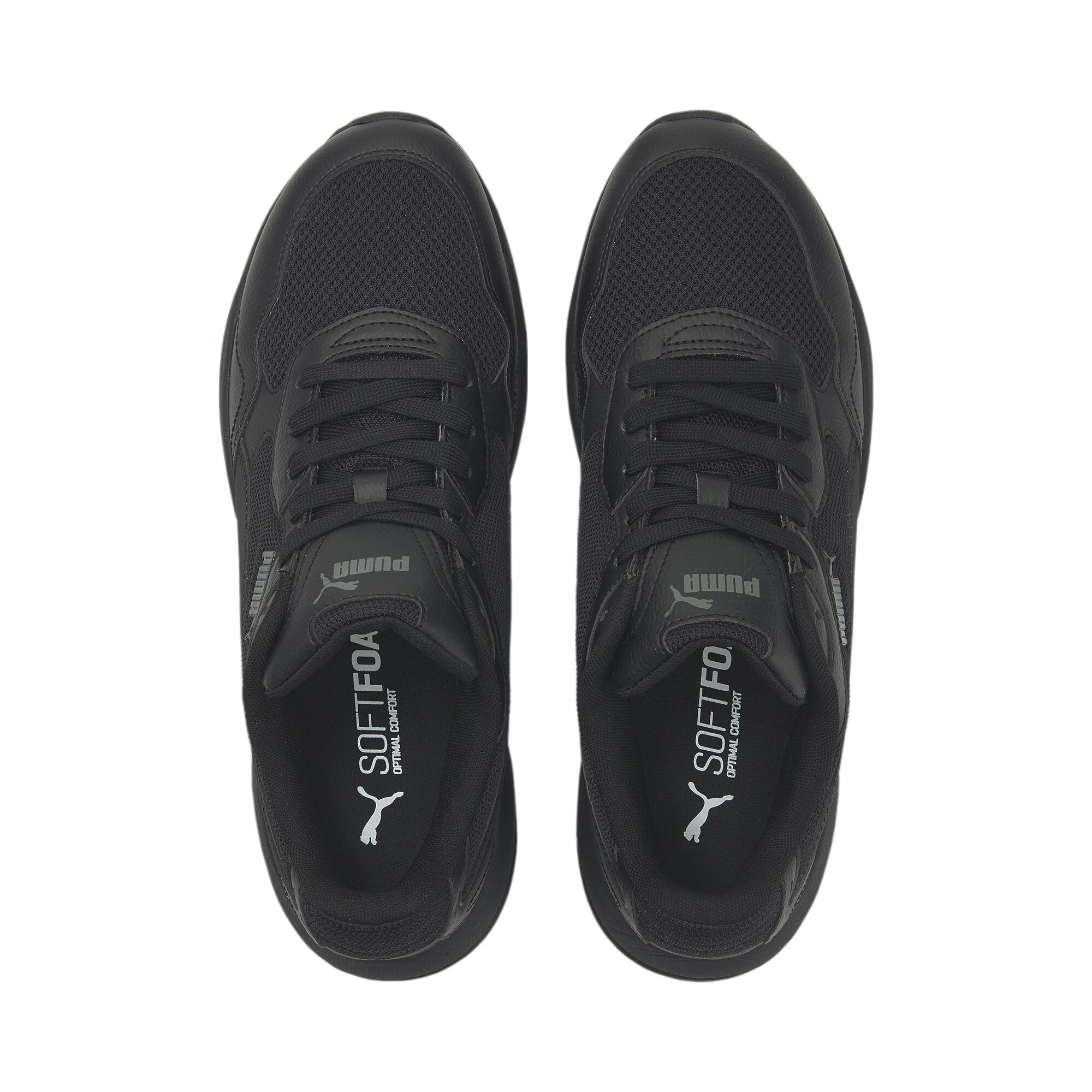 Comfortabele Stijlvolle Heren Sneakers Puma , Black , Heren