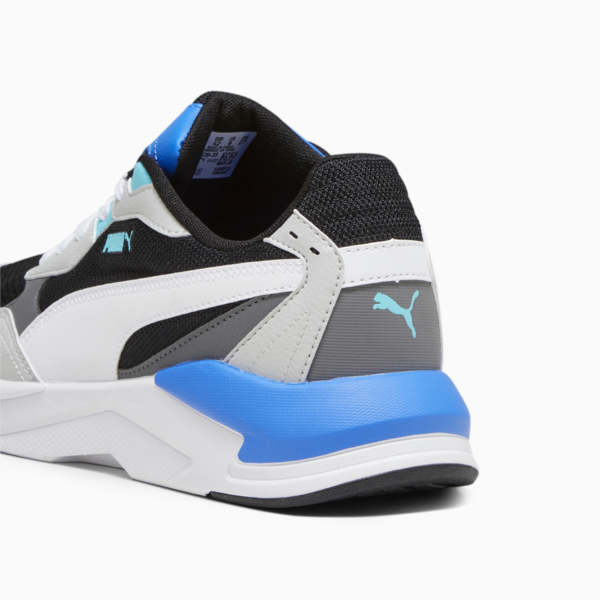 X-Ray Speed Lite Trainers, PUMA Black-PUMA White-Glacial Gray-Team Aqua, large-ZAF