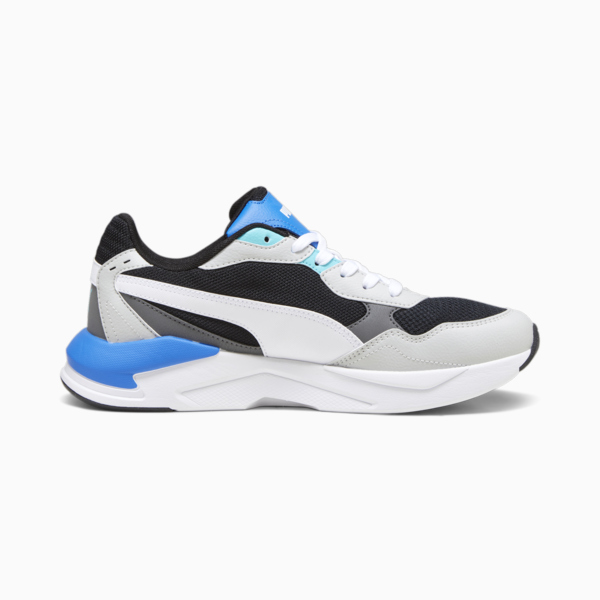 X-Ray Speed Lite Trainers, PUMA Black-PUMA White-Glacial Gray-Team Aqua, large-ZAF