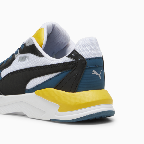 X-Ray Speed Lite Trainers, PUMA White-PUMA Black-Ocean Tropic-Yellow Sizzle, large-ZAF