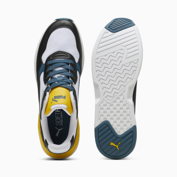 X-Ray Speed Lite Trainers, PUMA White-PUMA Black-Ocean Tropic-Yellow Sizzle, large-ZAF