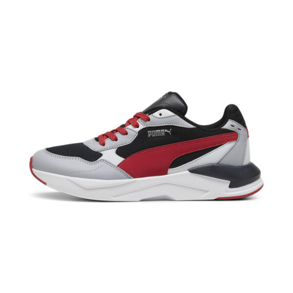 X-Ray Speed Lite Trainers, PUMA Black-Club Red-Gray Fog-Silver Mist, large-ZAF