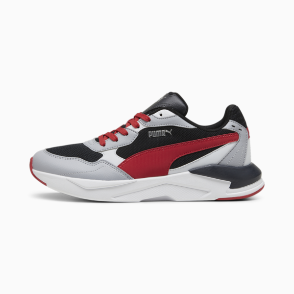 X-Ray Speed Lite Trainers, PUMA Black-Club Red-Gray Fog-Silver Mist, large-ZAF