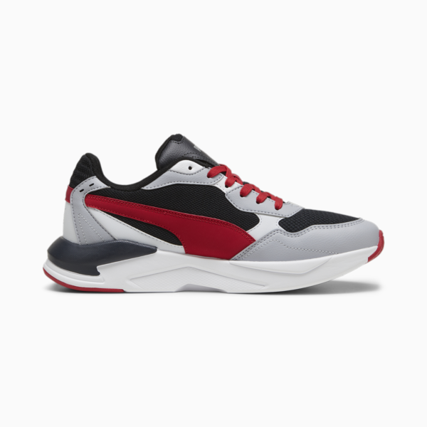 X-Ray Speed Lite Trainers, PUMA Black-Club Red-Gray Fog-Silver Mist, large-ZAF
