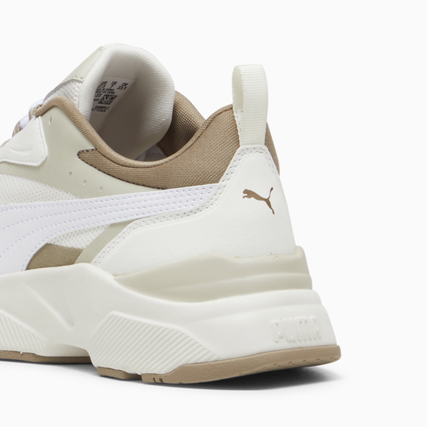 Zapatillas Cassia para mujer, Warm White-PUMA White-Desert Dust-Oak Branch-PUMA Gold, large-ARG