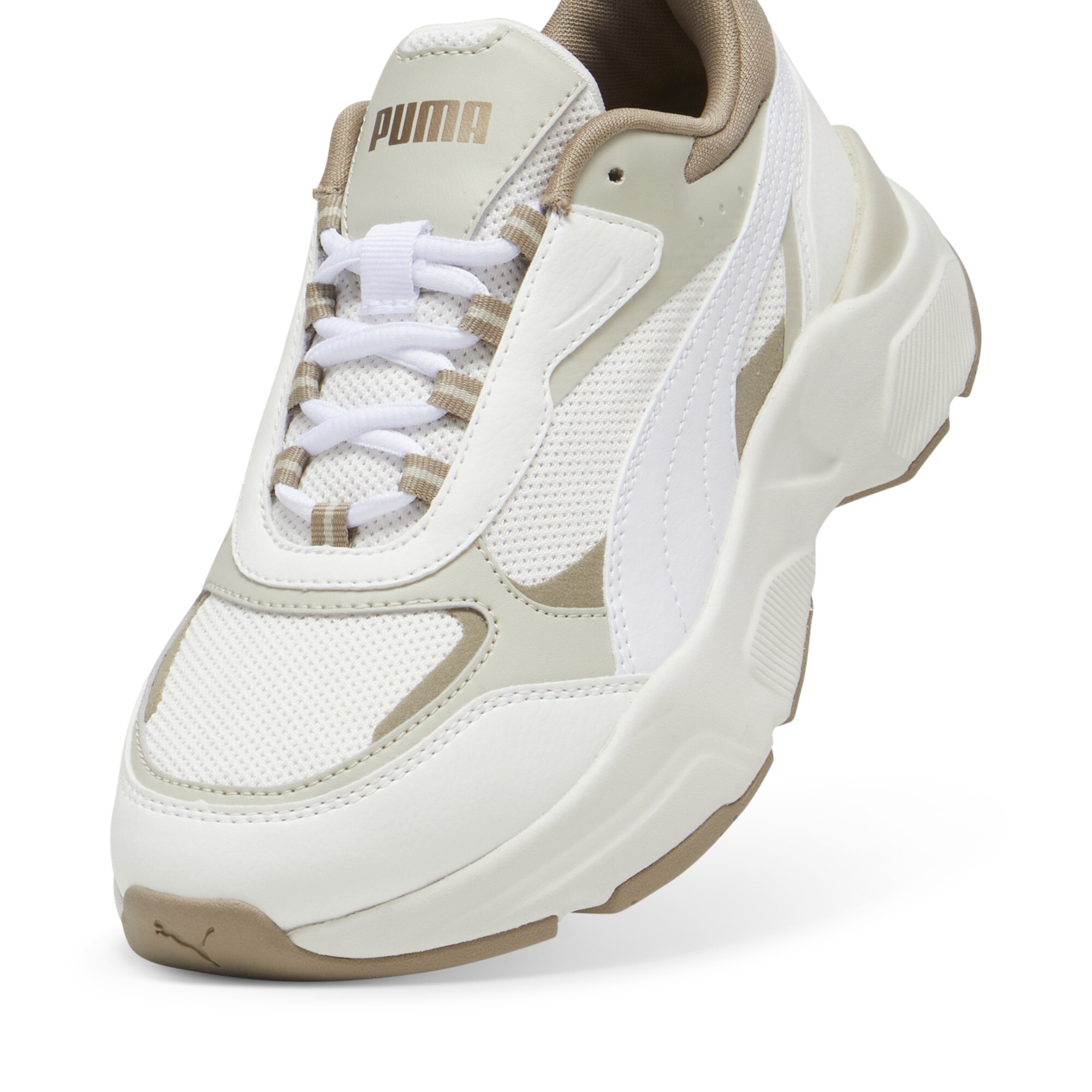 Women's Puma Cassia's Trainers, White, Size 38, Shoes