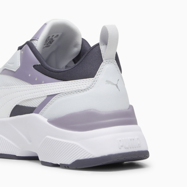 Zapatillas Cassia para mujer, Silver Mist-PUMA White-Galactic Gray-Pale Plum-PUMA Silver, large-ARG