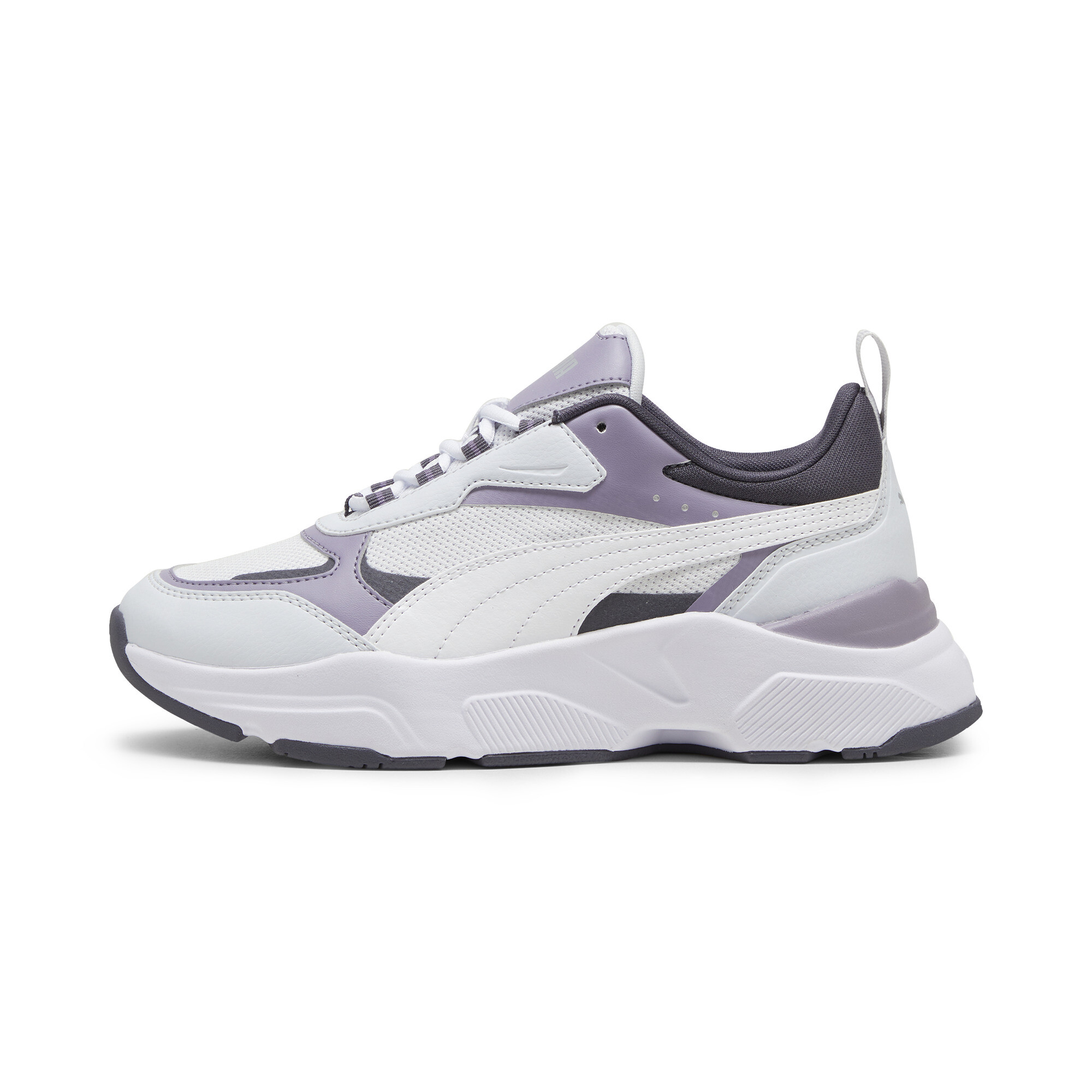 Women's Puma Cassia's Trainers, Gray, Size 38.5, Shoes