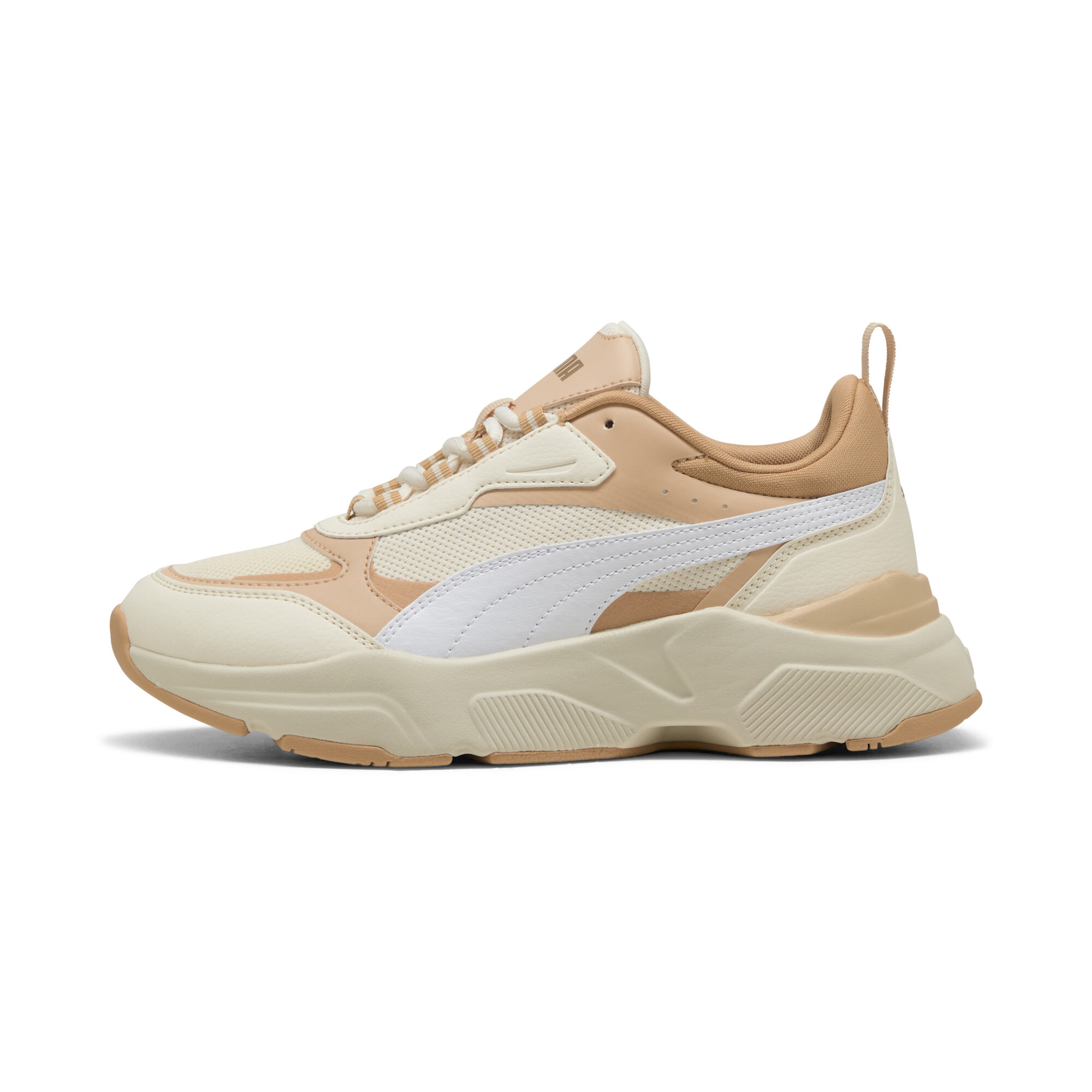 Puma Cassia Sneakers Damen Schuhe | Alpine Snow/White/Cashew | Größe: 38.5