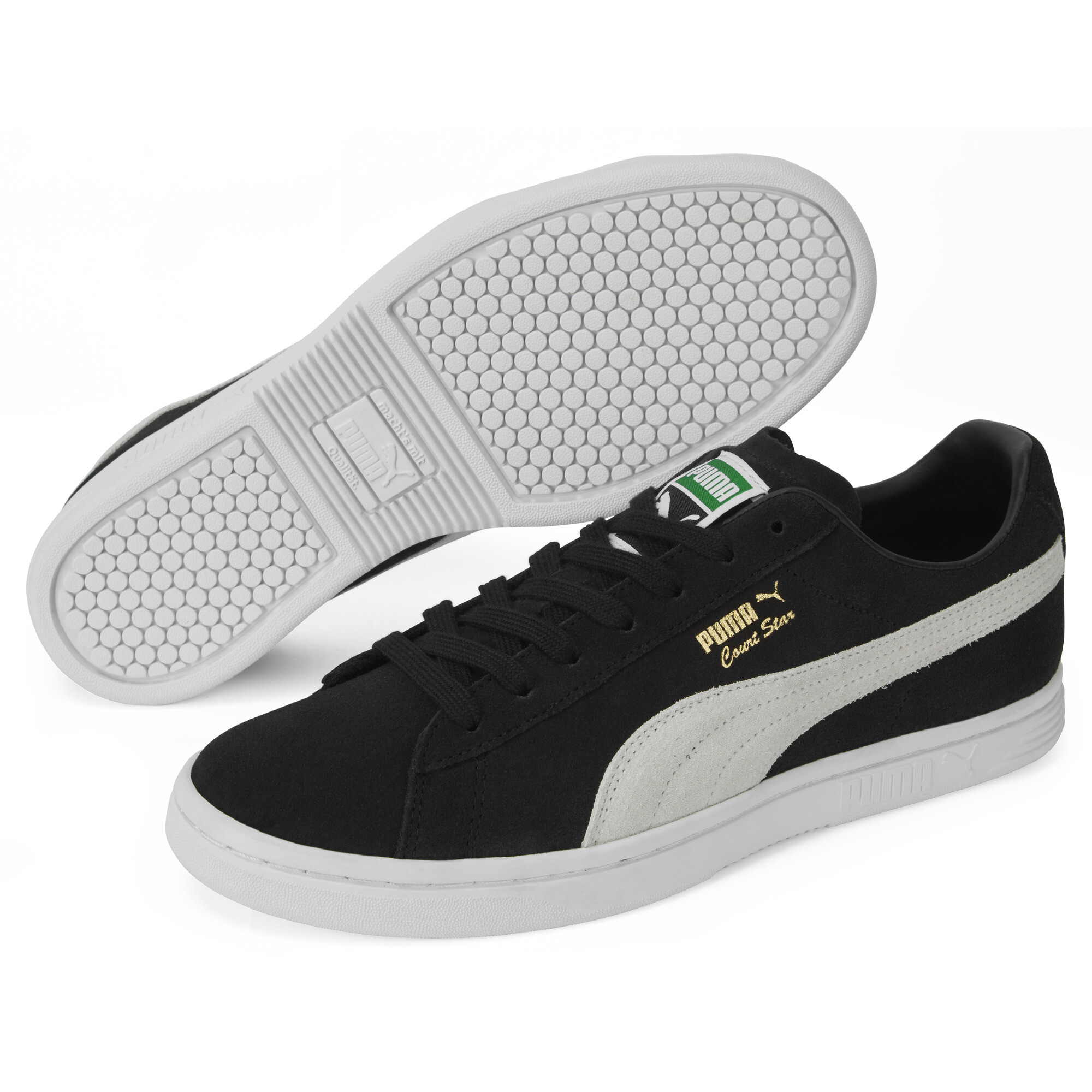 PUMA Court Star Suede Low Trainers Sports Shoes | eBay