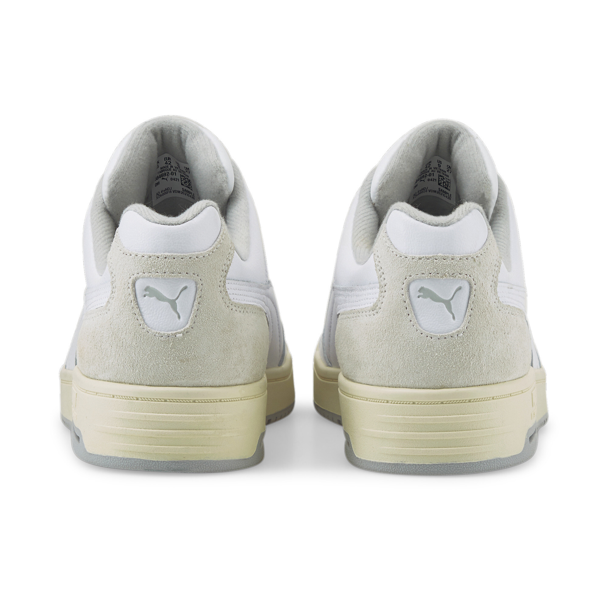 Puma Slipstream Lo Retro Trainers, White, Size 43, Shoes