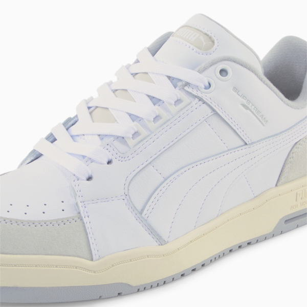 Slipstream Lo Retro Trainers, Puma White-Pristine, large-ZAF