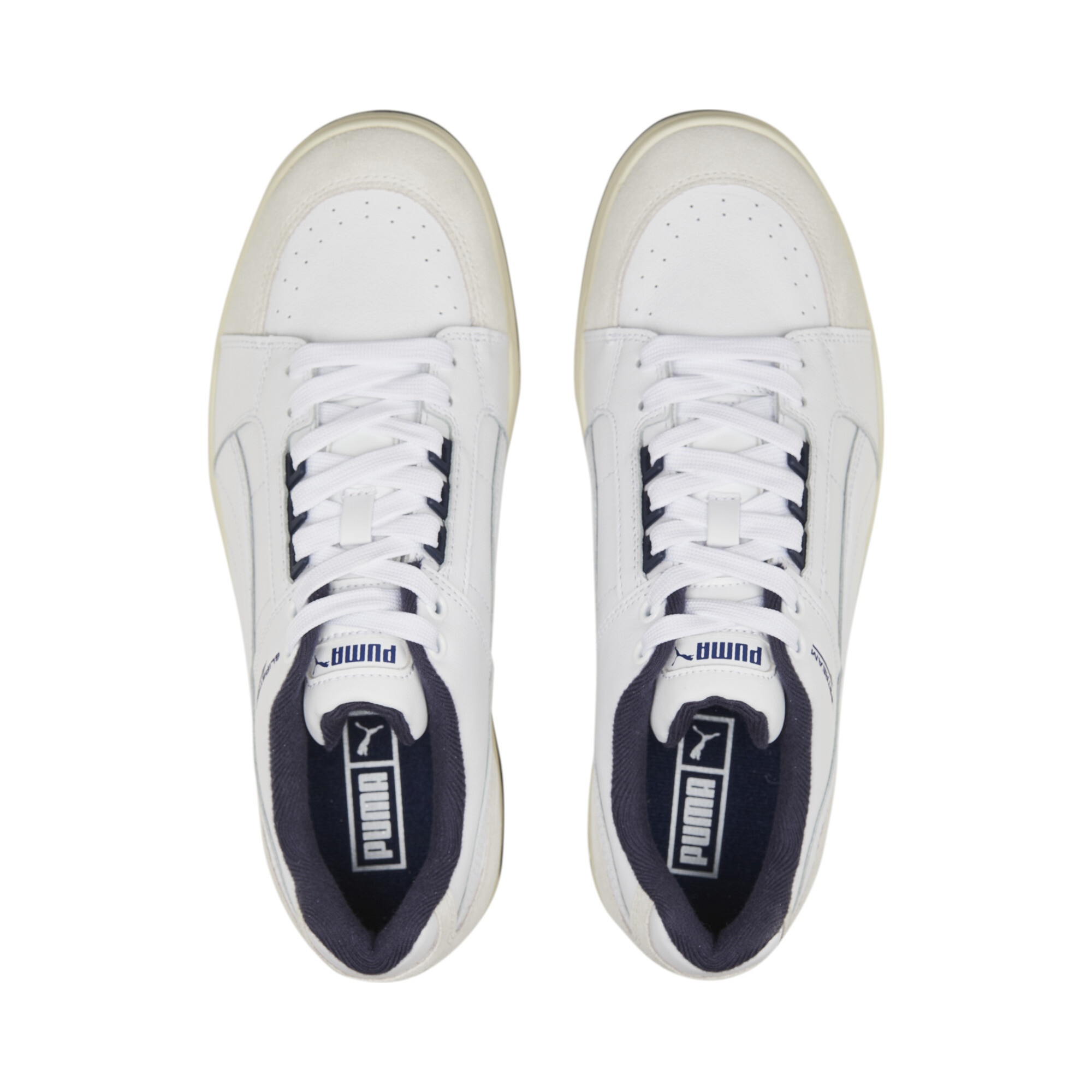 Puma Slipstream Lo Retro Trainers, White, Size 39, Shoes