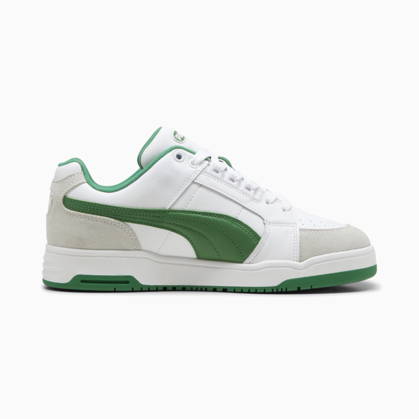 Slipstream Lo Retro Trainers, PUMA White-Archive Green, large-ZAF