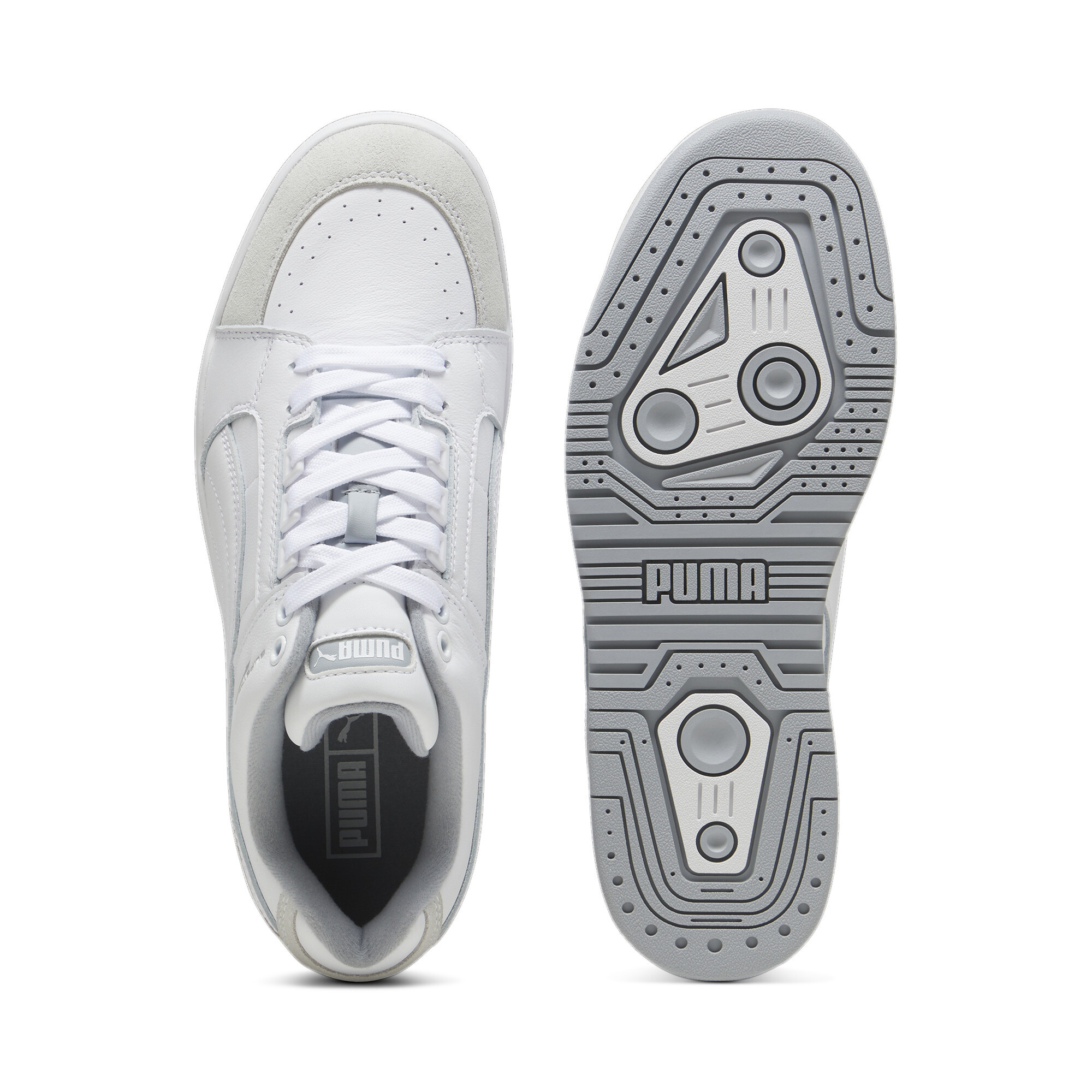 Puma Slipstream Lo Retro Trainers, White, Size 38.5, Shoes