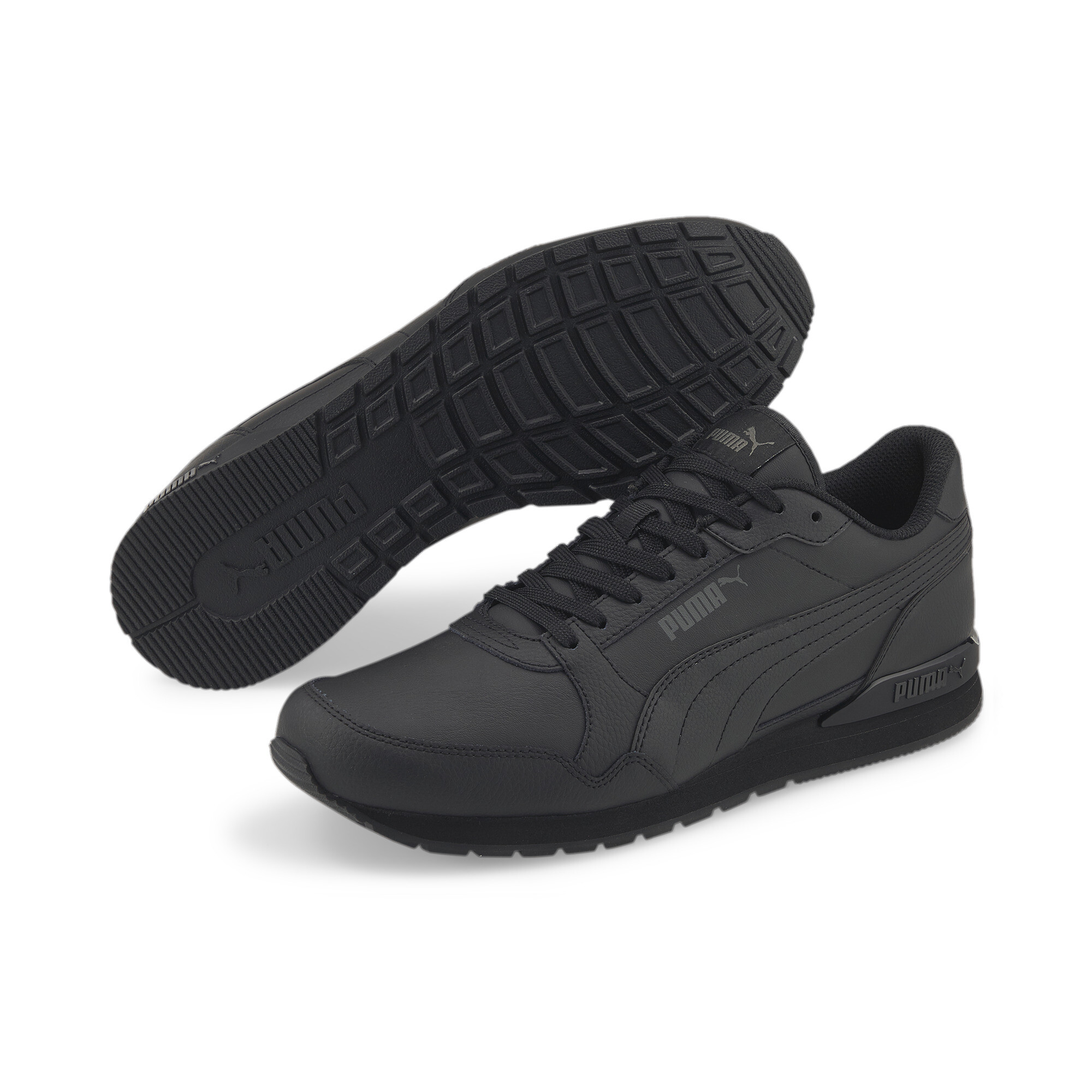 Puma ST Runner V3 L Trainers, Black, Size 45, Shoes