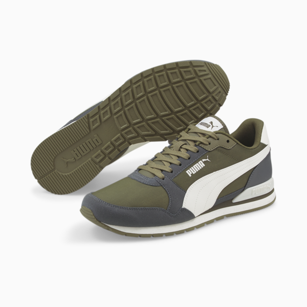 ST Runner v3 NL Sneakers, Burnt Olive-Marshmallow, large-ZAF