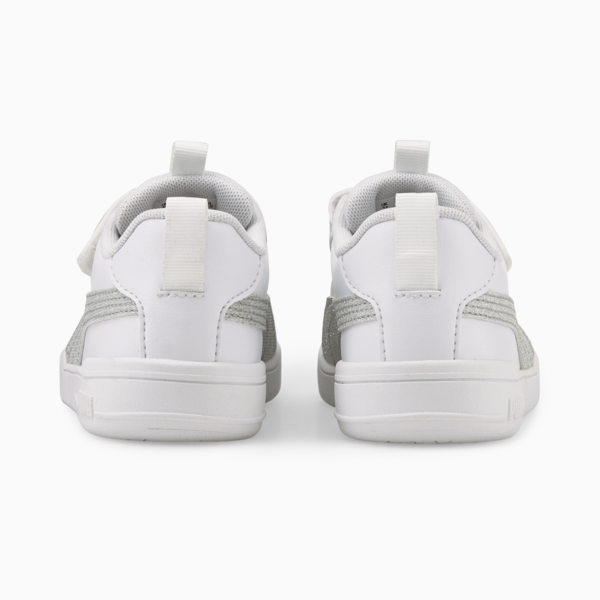 Tenis Multiflex Glitz Formstrip para niñas, Puma White-Puma Silver, large-MEX