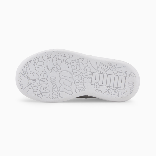 Tenis Multiflex Glitz Formstrip para niñas, Puma White-Puma Silver, large-MEX