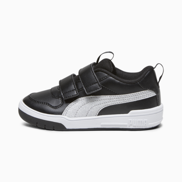 Tenis Multiflex Glitz Formstrip para niñas, PUMA Black-PUMA Silver, large-MEX