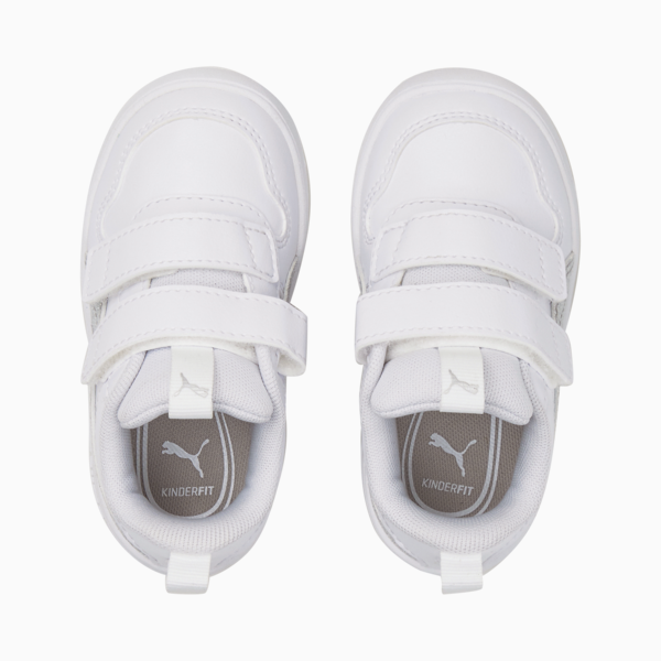 Multiflex Glitz Babies' Trainers, Puma White-Puma Silver, large-MEX