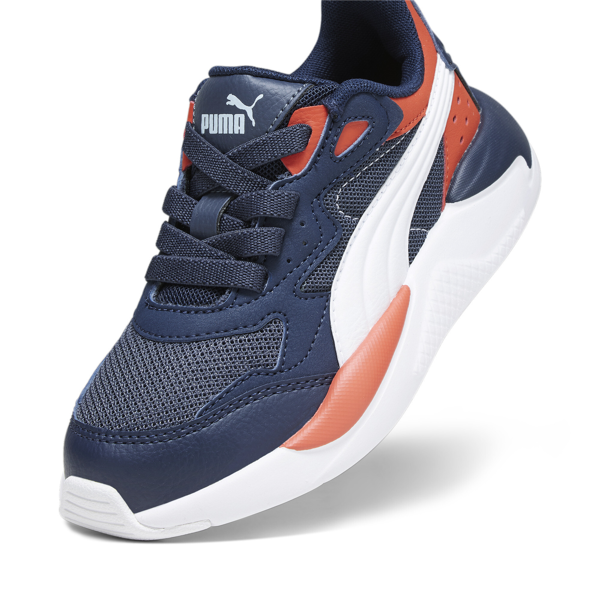 Puma X-Ray Speed AC Kids' Trainers, Blue, Size 31.5, Shoes