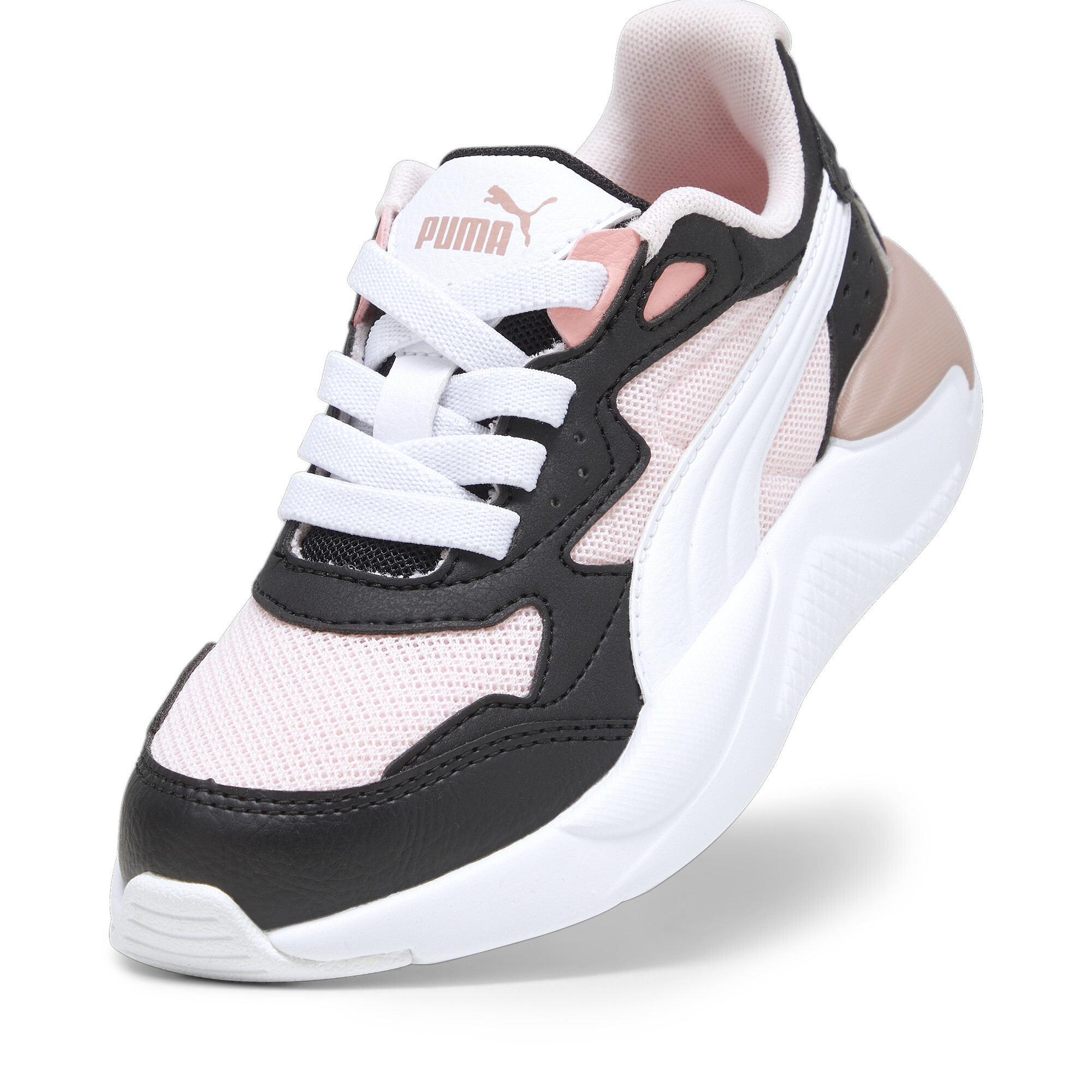 Puma X-Ray Speed AC Kids' Trainers, Pink, Size 27.5, Shoes