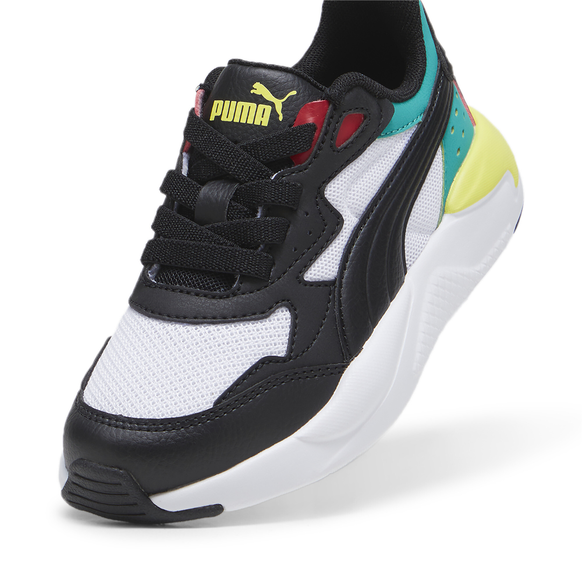 Puma X-Ray Speed AC Kids' Trainers, White, Size 27.5, Shoes
