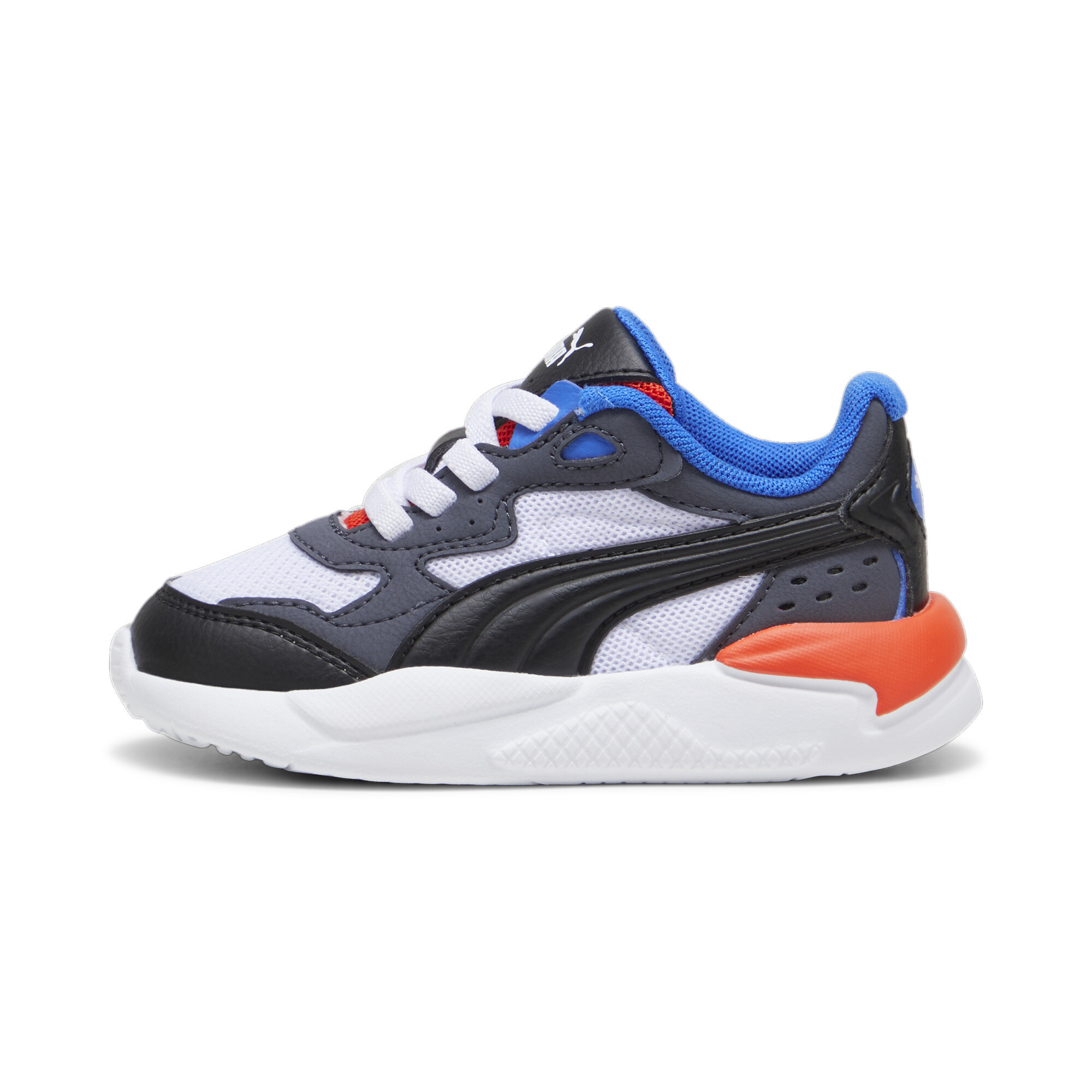 Puma X-Ray Speed AC Sneakers Babys Schuhe | Mit Plain | White/Black/Hyperlink Blue | Größe: 21