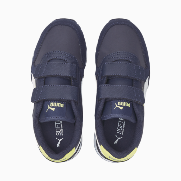 ST Runner v3 NL AC Sneakers Kids, Peacoat-Lemon Sherbert, large-ZAF