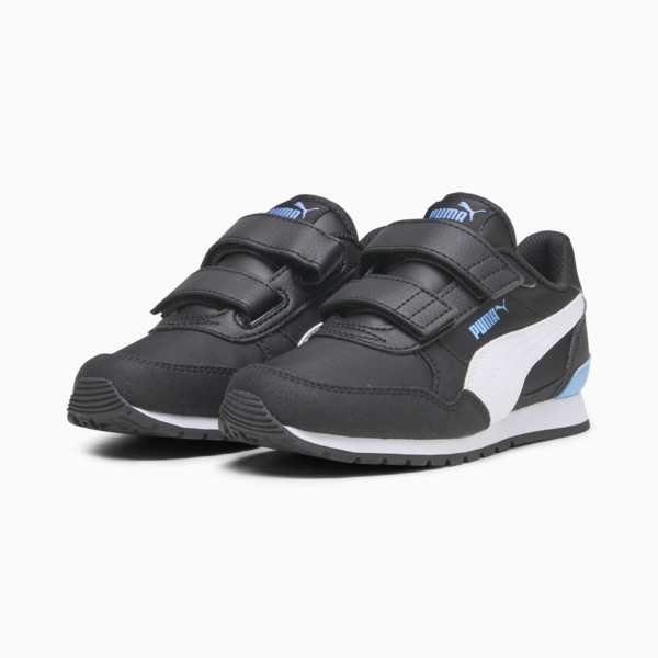 ST Runner v3 NL AC Sneakers Kids, PUMA Black-PUMA White-Regal Blue, large-ZAF