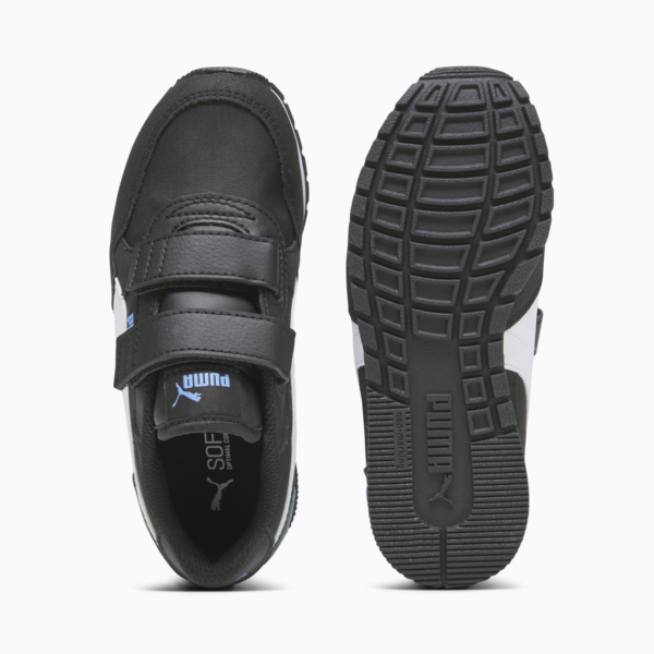 ST Runner v3 NL AC Sneakers Kids, PUMA Black-PUMA White-Regal Blue, large-ZAF