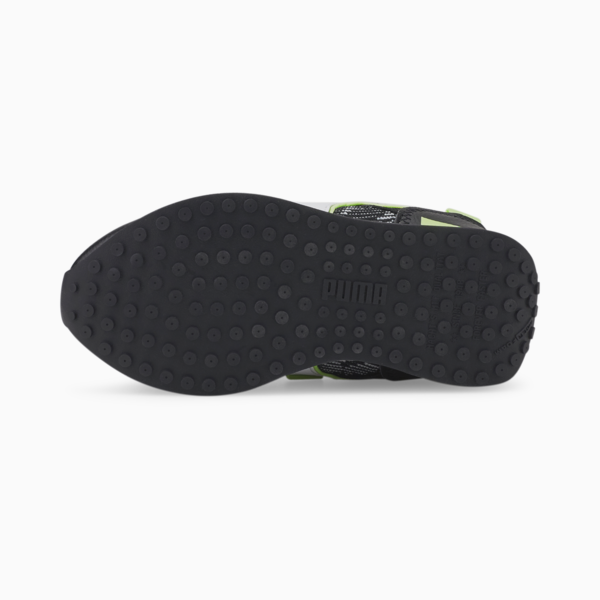 Future Rider Visual Effects Sneakers Kids, Puma Black-Green Glare, large-ZAF