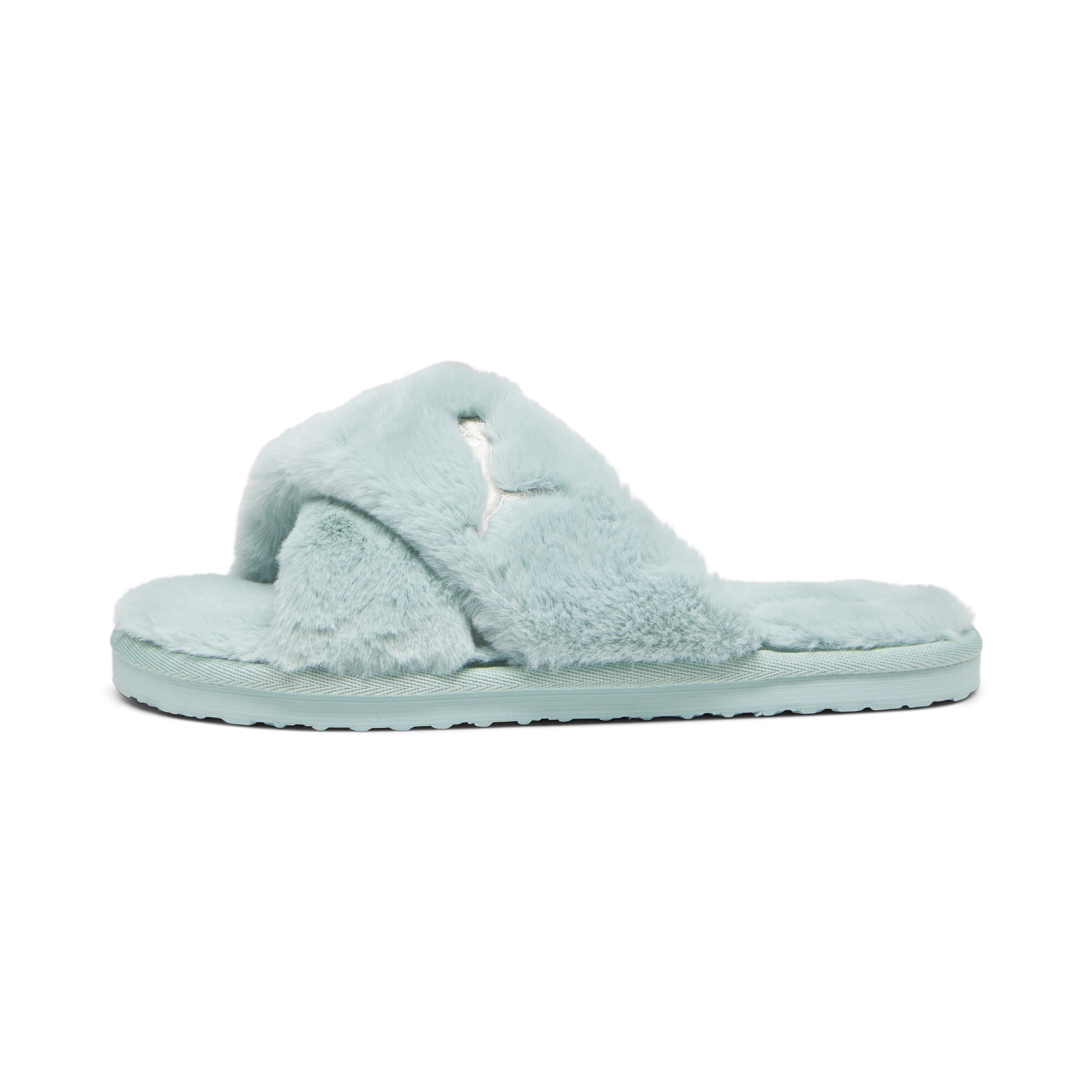 Puma furry slides clearance youth