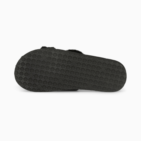 Fluff Slide Women, Puma Black-Puma White, large-ZAF