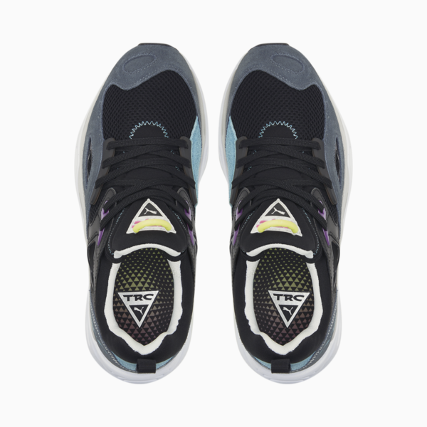 TRC Blaze Trainers, Puma Black-Dark Slate, large-ZAF