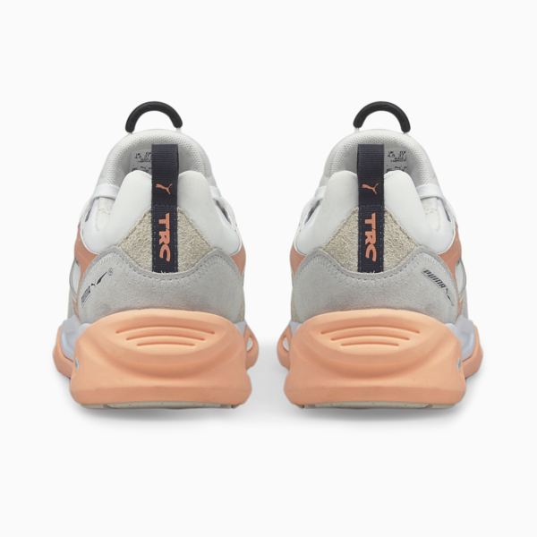 TRC Blaze Trainers, Puma White-Peach Pink, large-ZAF