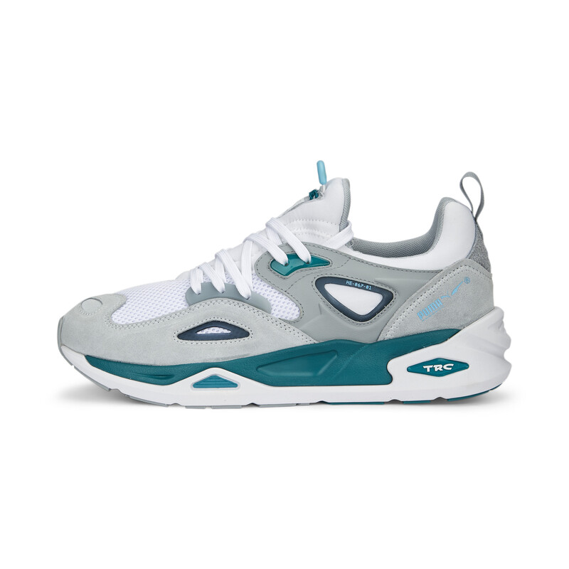 

PUMA TRC Blaze Unisex Sneakers, White/gray
