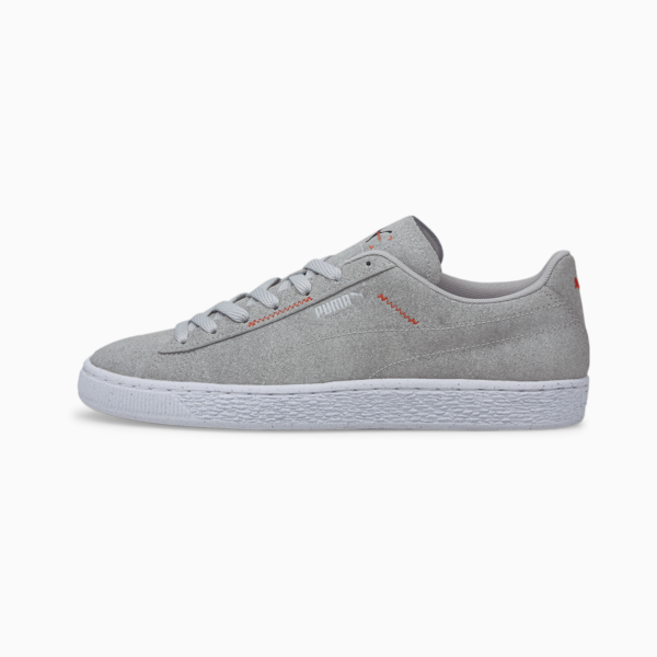 Suede RE:Collection Trainers, Harbor Mist-Puma White, large-ZAF
