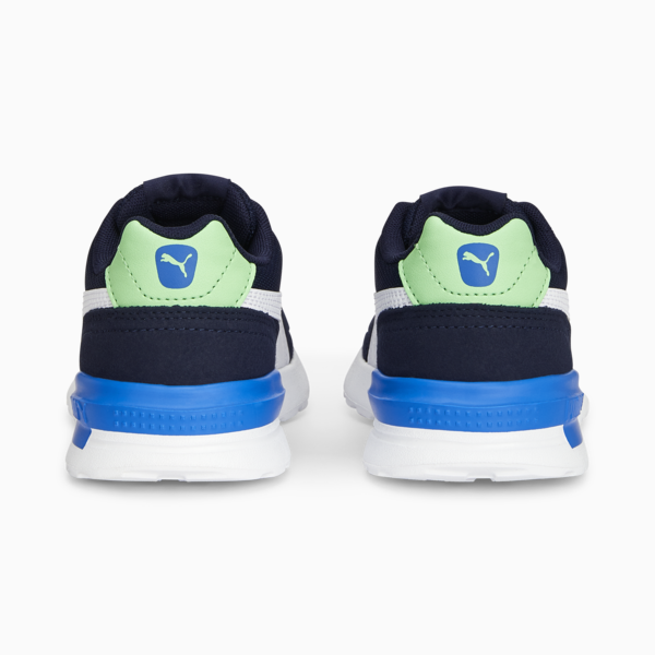 Zapatillas Graviton AC para niños, PUMA Navy-PUMA White-Summer Green-Victoria Blue, large-ARG