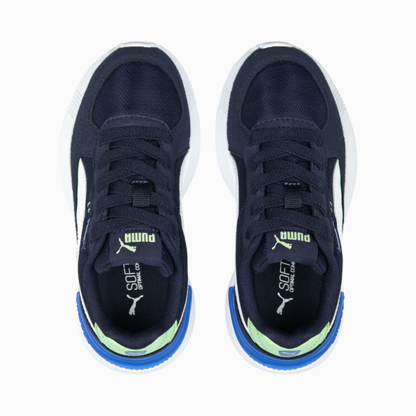 Zapatillas Graviton AC para niños, PUMA Navy-PUMA White-Summer Green-Victoria Blue, large-ARG