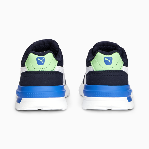 Zapatillas Graviton AC para bebes, PUMA Navy-PUMA White-Summer Green-Victoria Blue, large-ARG