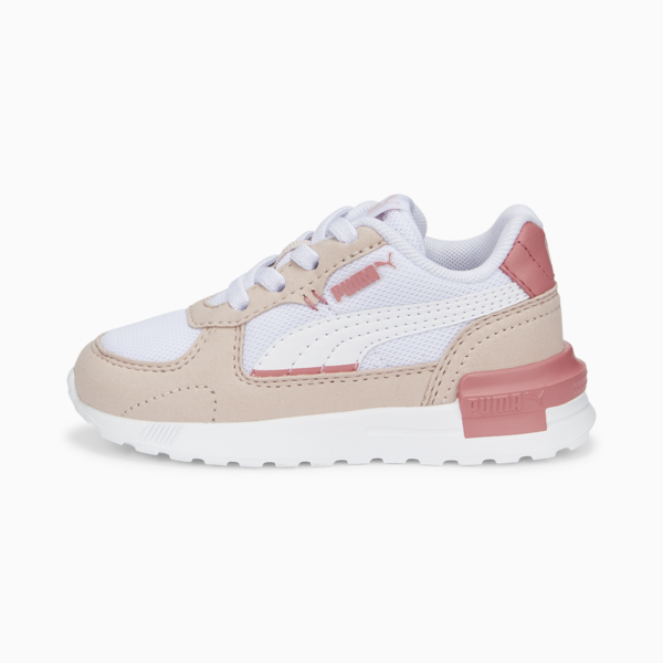 Zapatillas Graviton AC para bebes, PUMA White-Rose Dust-Loveable, large-ARG