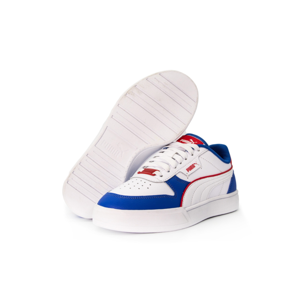 Caven Dime Youth Trainers, Victoria Blue-Puma White-High Risk Red, large-MEX