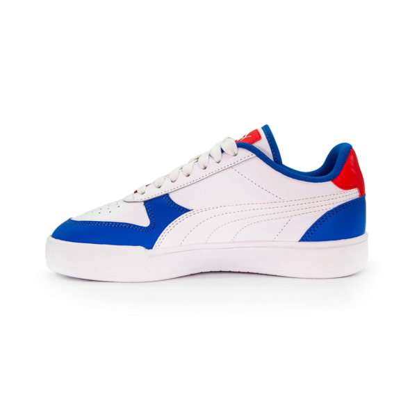 Caven Dime Youth Trainers, Victoria Blue-Puma White-High Risk Red, large-MEX