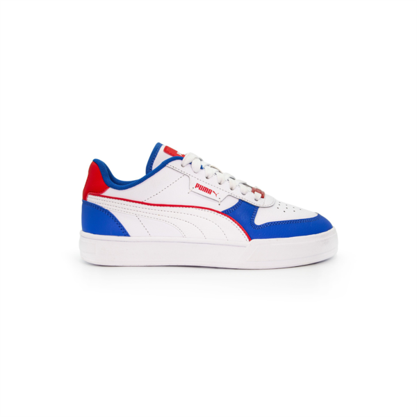 Caven Dime Youth Trainers, Victoria Blue-Puma White-High Risk Red, large-MEX